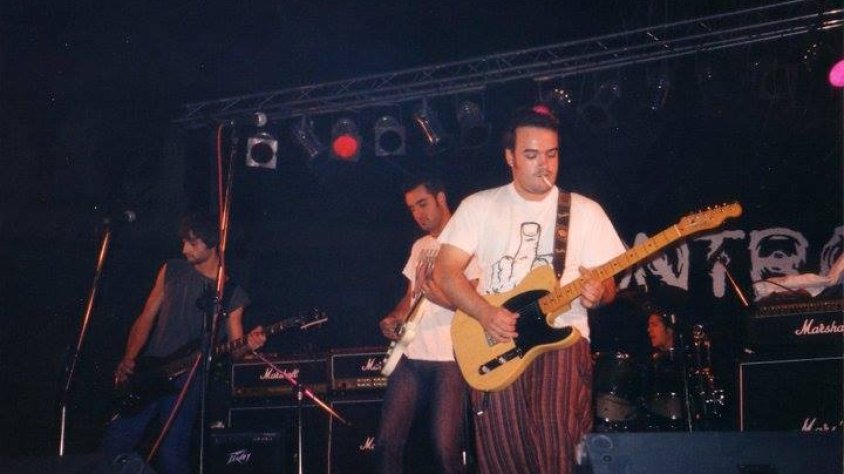 Els Contra em un concert a la Jonquera