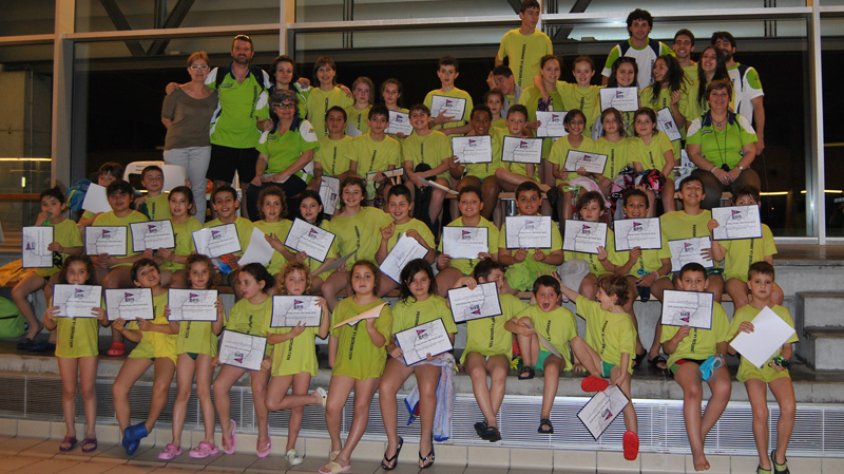 Els nedadors de la Jonquera a la piscina de Roses aquest cap de setmana
