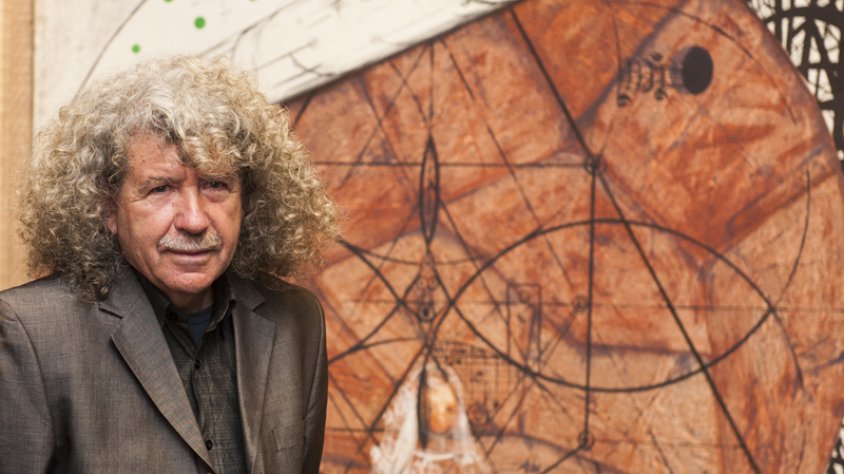 Antonio Federico presenta la seva obra recent a Can Laporta