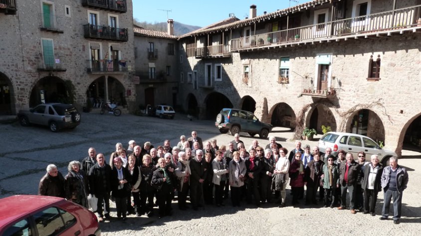 Sortida del Casal de l'Avi a Olot