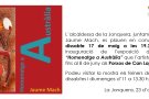 Nova exposició de Jaume Mach als Porxos de Can Laporta