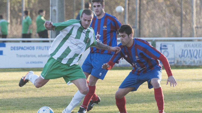 Partit primera volta. Els jonquerencs ja van guanyat al Guíxols a la primera volta de la lliga.