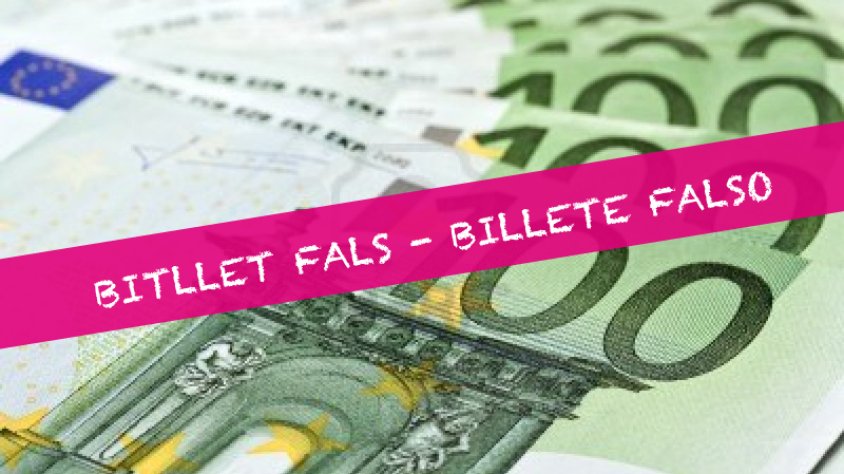 Allau de bitllets de 100 € falsificats