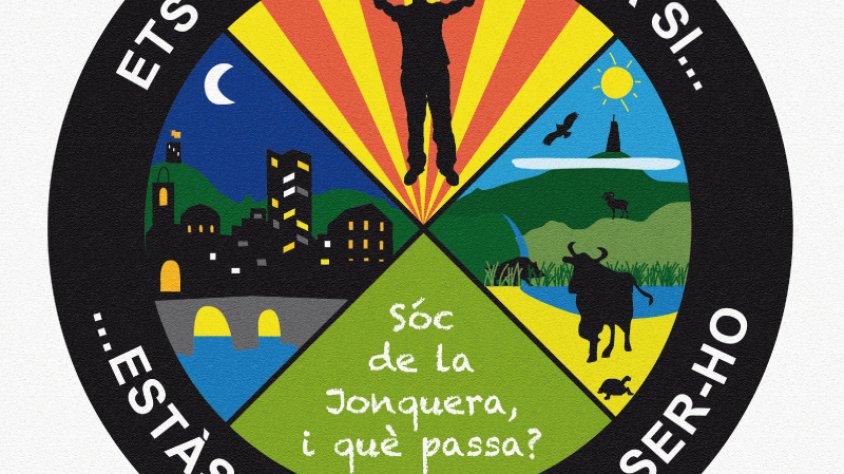 Logotip "Ets de l Jonquera si..."
