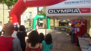 David Gómez Guanyador de la cursa, i líder de la Lliga en categoría masculina