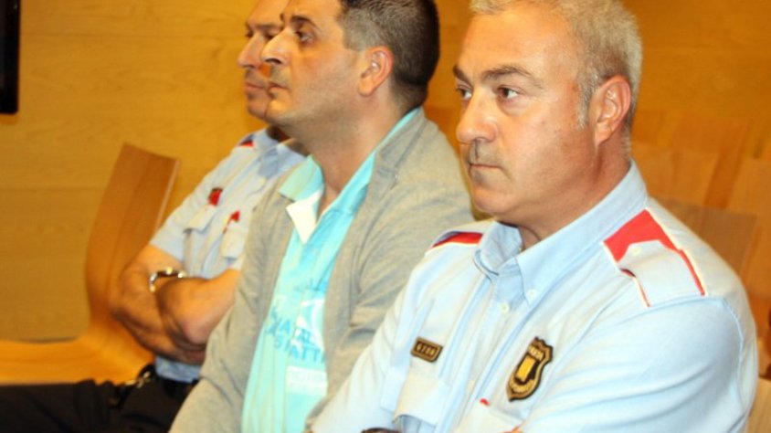 Gioia, durant el judici a l'Audiència, el 26 de juny. Va ser defensat pel lletrat Lluís Sierra Foto: ACN
