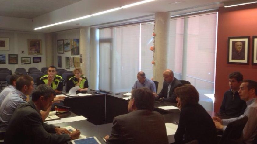 Reunió a l'Ajuntament de la Jonquera el passat 9 de juliol