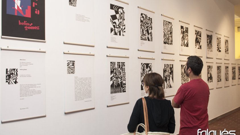 Inaugurada al MUME l'exposició "Helios Gómez. La revolució gràfica".