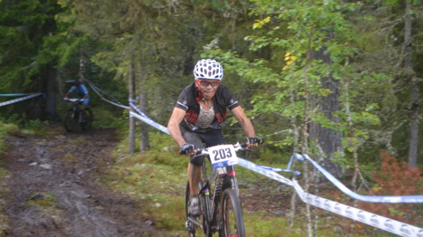 Robert Baserba, al circuit de Lillehammer, a Noruega