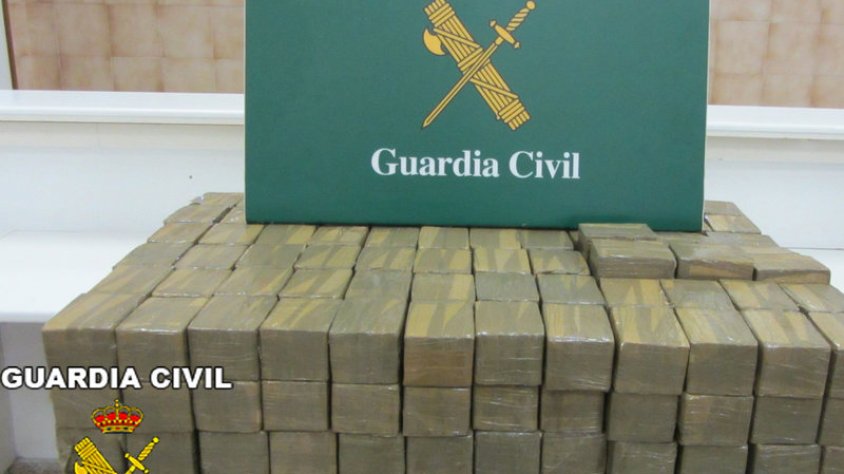 La droga comissada ahir a la Jonquera