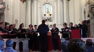 L'Orfeó Jonquerenc a la Mare de Déu del Mont