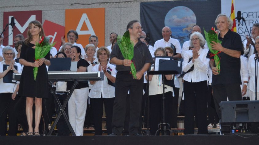 Cantada d'Havaneres a Llançà amb la participació de l'Orfeó Jonquerenc