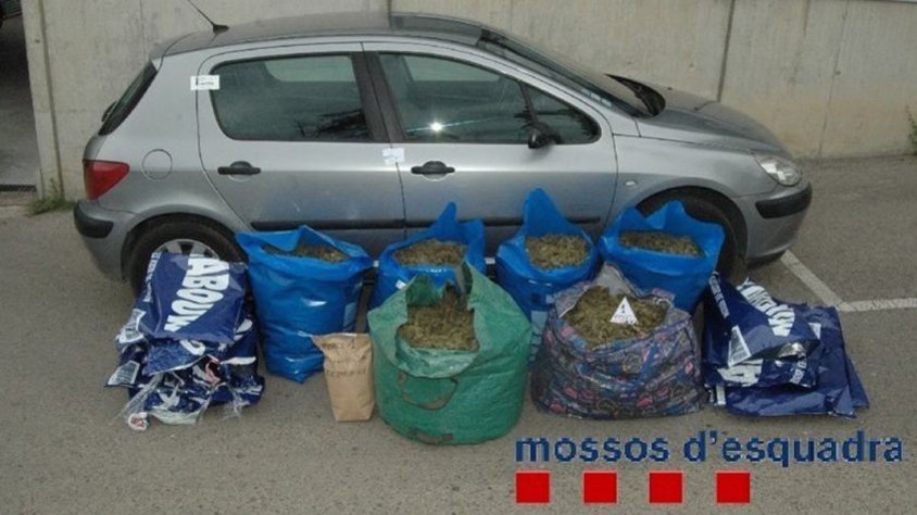 Les dues imputades van ser parades en un control preventiu de consum de drogues i alcohol, a la Jonquera
