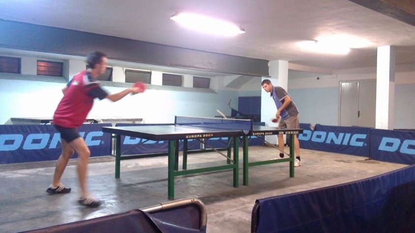 Una imatge del partit entre el CTT de la Jonquera i el Vilablareix