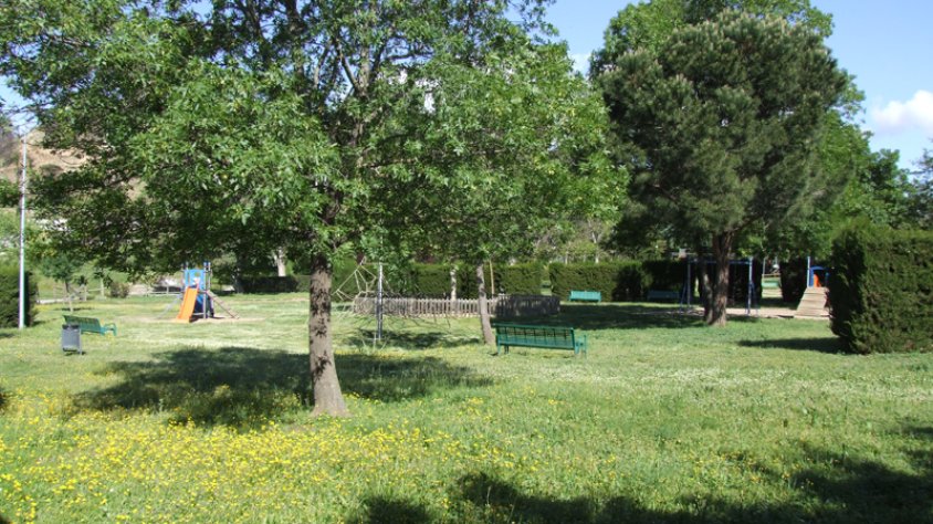 Imatge d'arxiu del Parc d'en lloveres, espai on van tenir lloc els fets