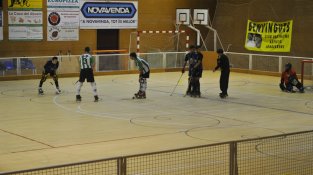 L'equip sènior masculí no va fer un bon partit contra el Malgrat