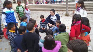 Activitats a l'escola amb motiu del Dia Internacional per a l'eliminació de la Violència Vers les Dones al'escola de la Jonquera