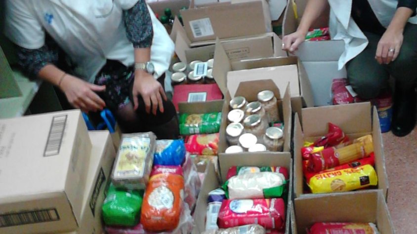 Des del Centre d’Atenció Primària de la Jonquera es va dur a terme la participació en la campanya El Gran Recapte d’Aliments