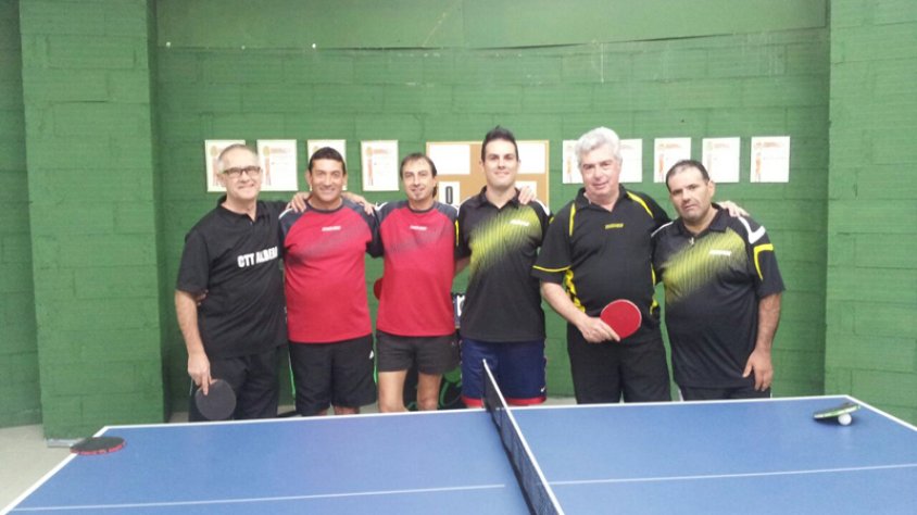 L'equip de segona territorial del CTT Albera contra el Roses