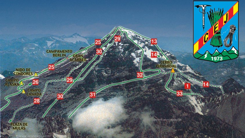 Avui fa 25 anys el CEJ feia cim a l'Aconcagua