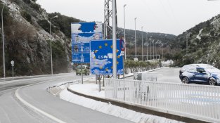 La neu ha quallat aquest matí al Portús