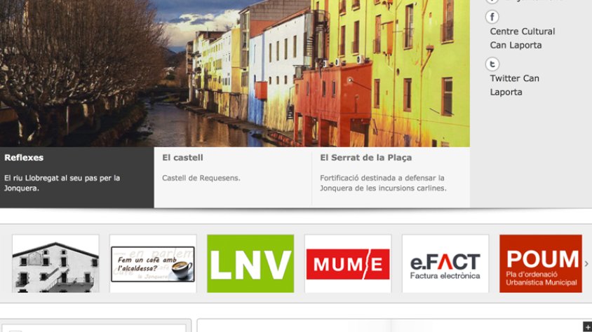 El propietari de "jonquera.fr" redirigeix la web cap a "lajonquera.cat"