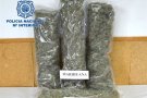 Detenen el passatger d'un autobús que portava més d'1,5 quilos de marihuana dins d'una maleta