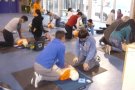 Alumnes de l'IES Jonquera participen al programa de formació en desfibril·lació
