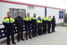 Els cossos policials de la Jonquera han fet un minut de silenci en memòria de les víctimes de l'accident