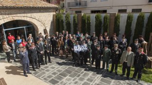 Imatges de la Festa Patronal de la Policia Local dela Jonquera, celebrada ahir dimecres