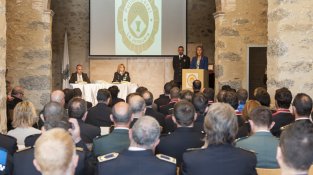 Imatges de la Festa Patronal de la Policia Local dela Jonquera, celebrada ahir dimecres