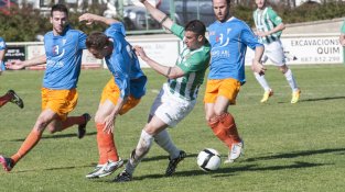 Una imatge del partit contra el Granollers