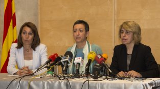 Roda de premsa d'aquest matí