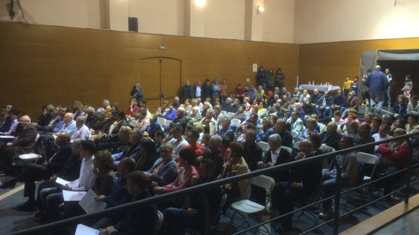 Unes 170 persones assisteixen a la presentació de la candidatura de CIU per a l'alcaldia de la Jonquera