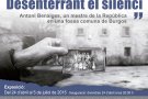 Exposició “Desenterrant el silenci” de Sergi Bernal al MUME