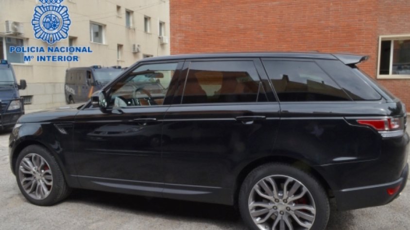 El vehicle constava com a sostret a un població de Madrid