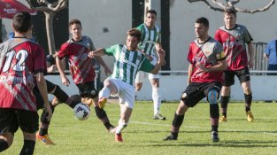Una imatge del partit contra el Júpiter