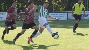 Una imatge del partit contra el Júpiter