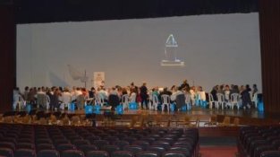 Teatre de la Passió dEsparreguera, on s'ha celebrat el dinar de la convenció de l'ACPC