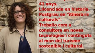 Xandra Troyano, en una imatge del seu perfil a la candidatura de la CUP