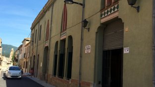 Façana de la Societat mutual La Concòrdia d'Agullana