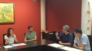 Joan Budó, regidor d'ERC, explica la posició referent al tema sous