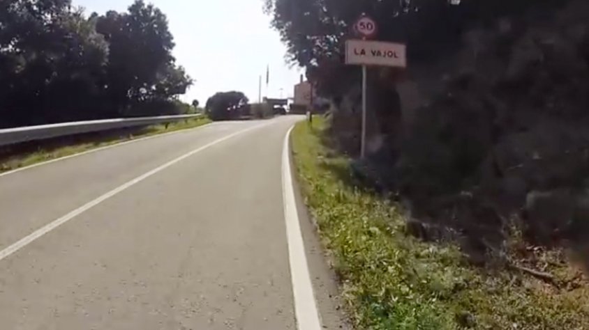 Rètol d'entrada a La Vajol