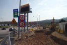 Comença l'ampliació del peatge de la sortida 1 AP7 de la Jonquera