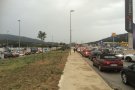 La Jonquera gairebé col·lapsada