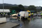 Busquen un conductor que ha fugit després d'atropellar un home a l'N-II a la Jonquera