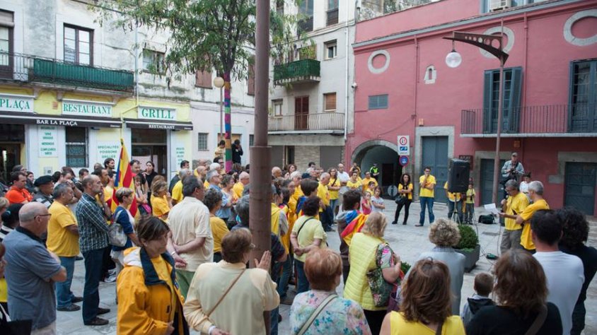 Convocatòria de concentració per avui a la Jonquera. Imatge d'arxiu.