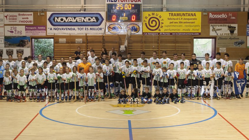 El CP Jonquerenc presenta els 10 equips en competició per la temporada 2015-16