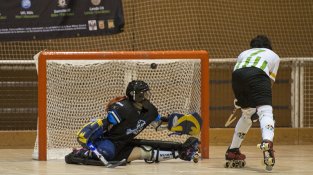 Una imatge del partit sènior femení del CP Jonquerenc