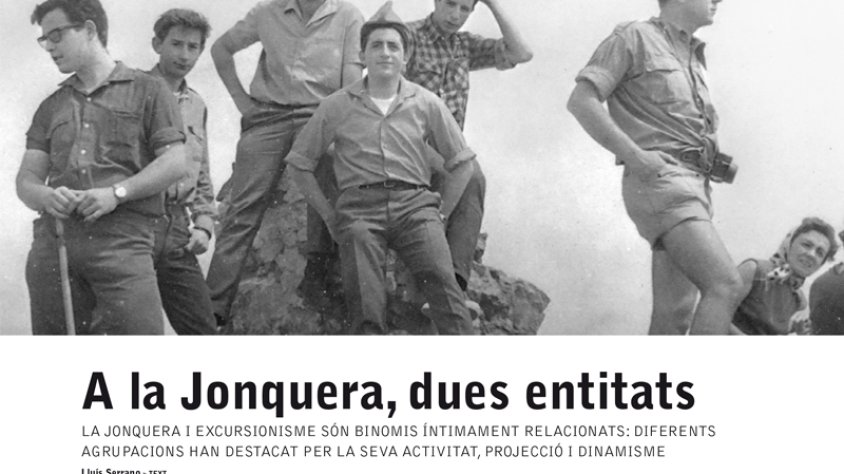 Reproducción parcial d'una de les pagines de l'article de Lluis Serrano